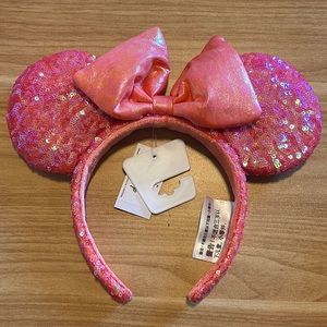 🧡 CORAL DISNEY MINNIE MOUSE HEADBAND